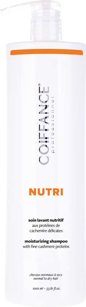 Профессиональный протеиновый шампунь NUTRI для нормальных и сухих волос с КЕРАМИДАМИ и провитамином B5 (Франция), 1000 мл